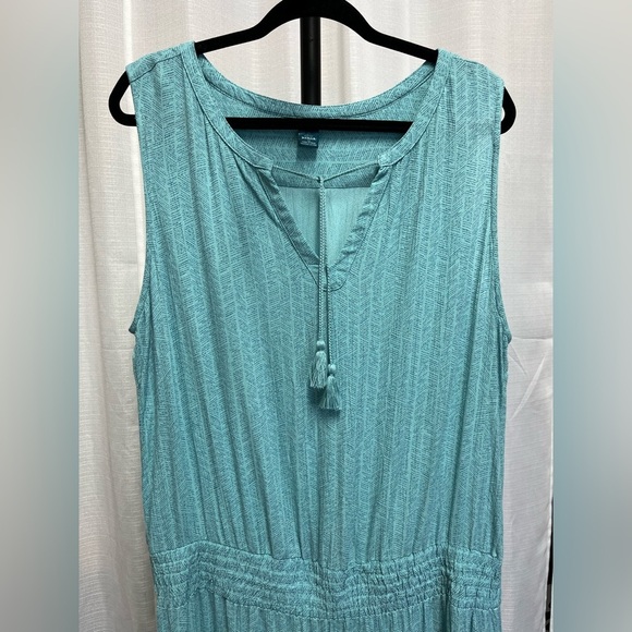 prAna Sentinel Maxi Dress in blue | size XL - Picture 2 of 8